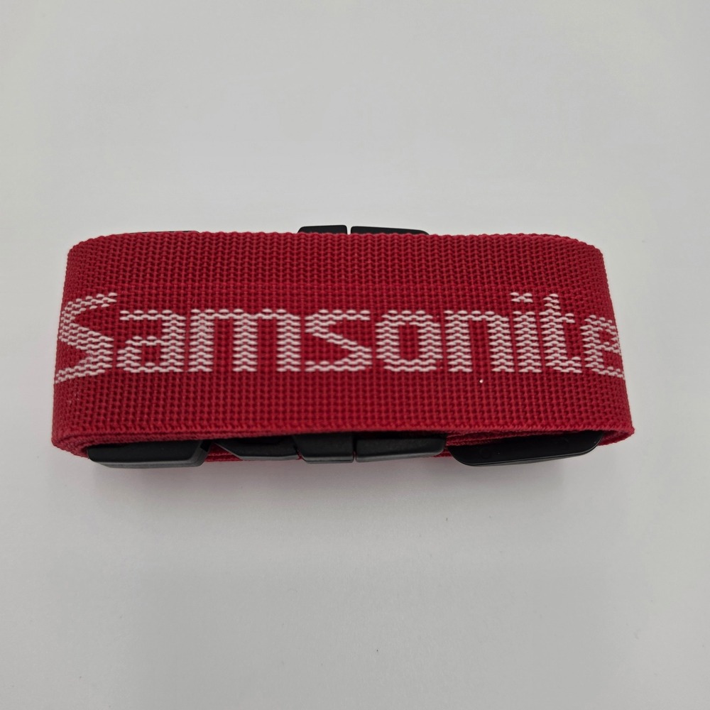 Samsonite Royal Traveller Easy ID Luggage Strap Red Adjustable RT0008RE 72 inch